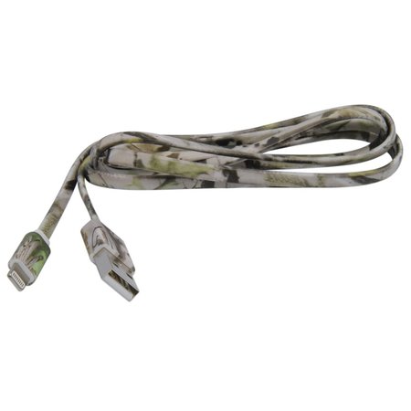 MOBILESPEC TREK Lightning to USB Cable, Charge/Sync, Camo MSTREKLITG